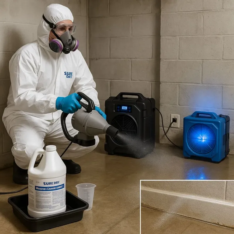 Sanitization and Odor Removal process in East Saint Louis, IL